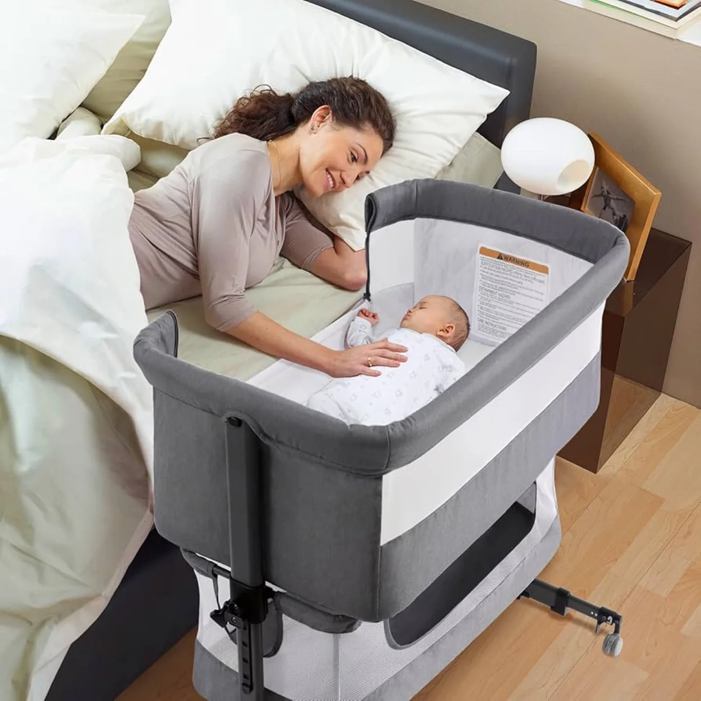 Baby Bassinet Next to Bed Co-sleeper thumbnail