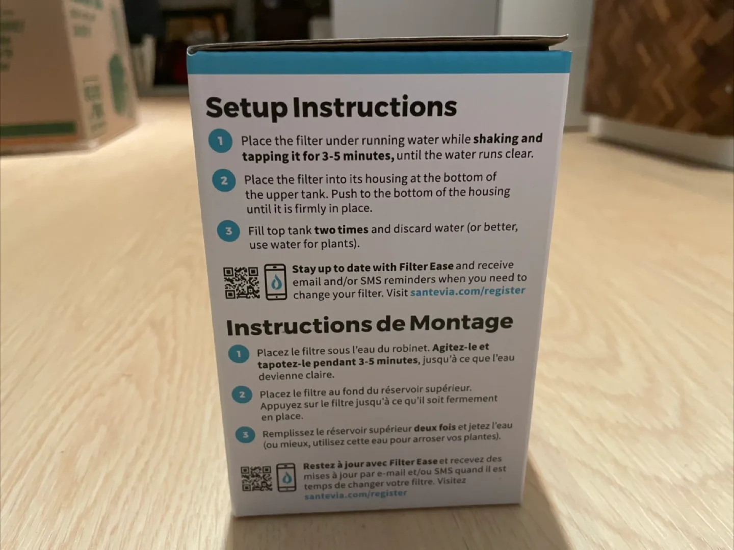 Santevia Classic Water Pitcher Filter - 3 Filters image indicator(3)