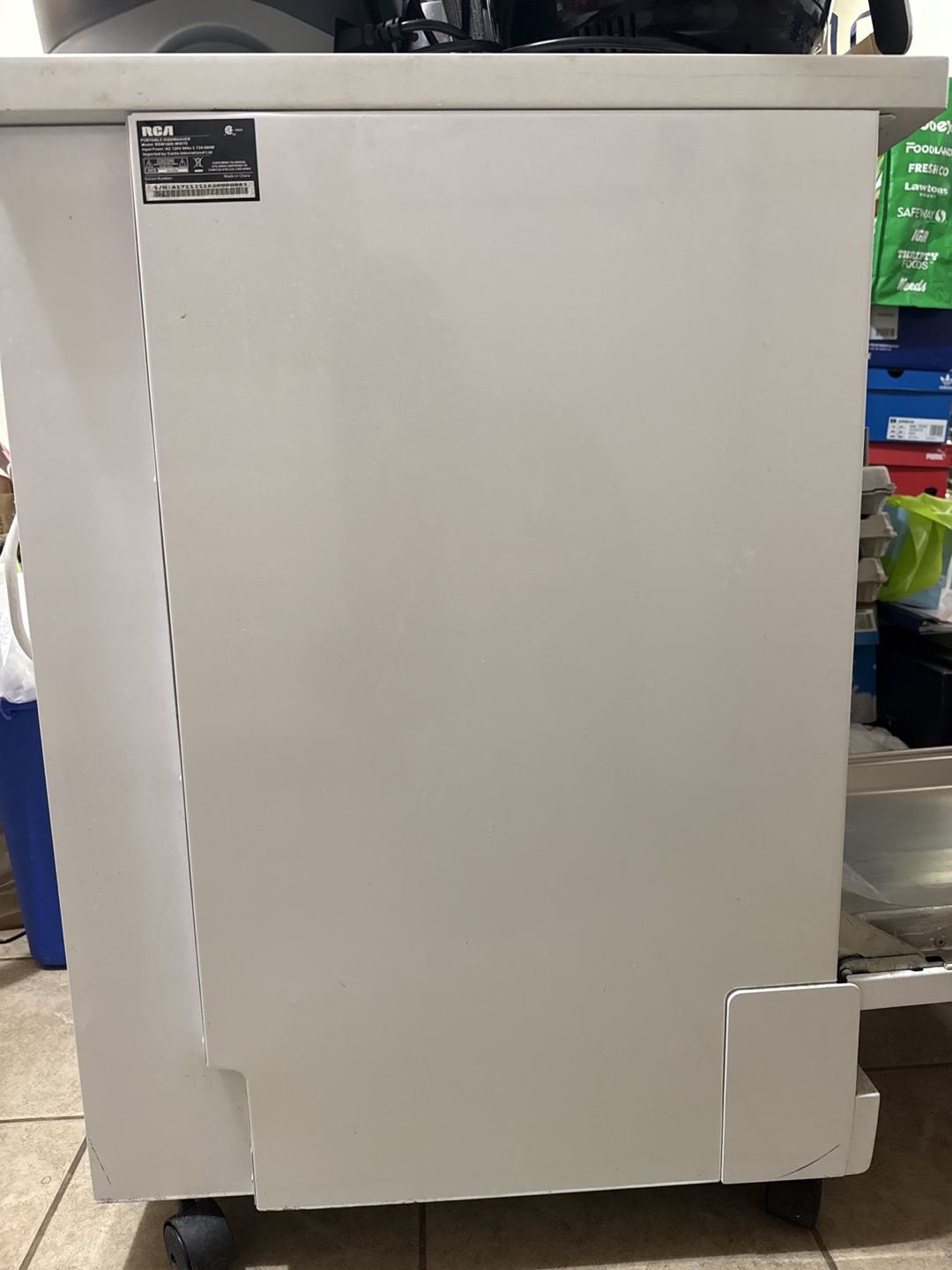 Portable RCA RDW1809-WHITE Built-in Dishwasher - photo 5