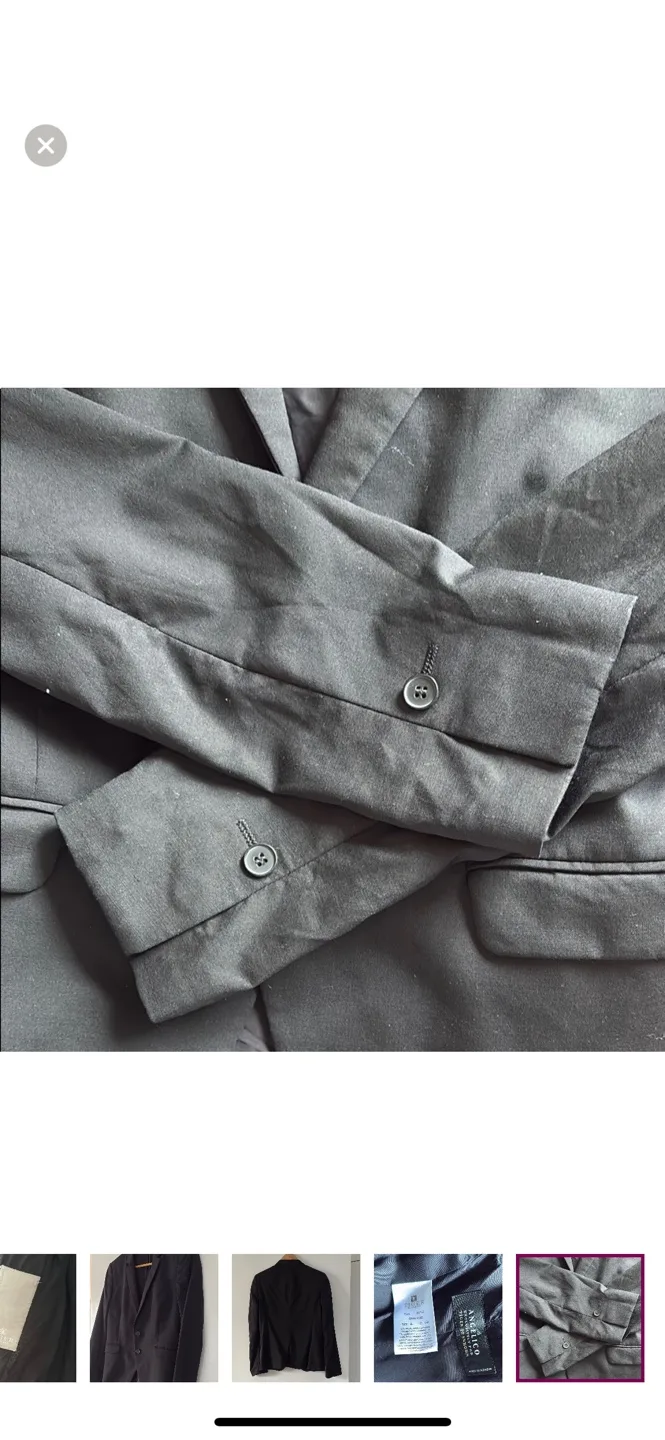 Tiger of Sweden Black Blazer Size 38 image indicator(6)