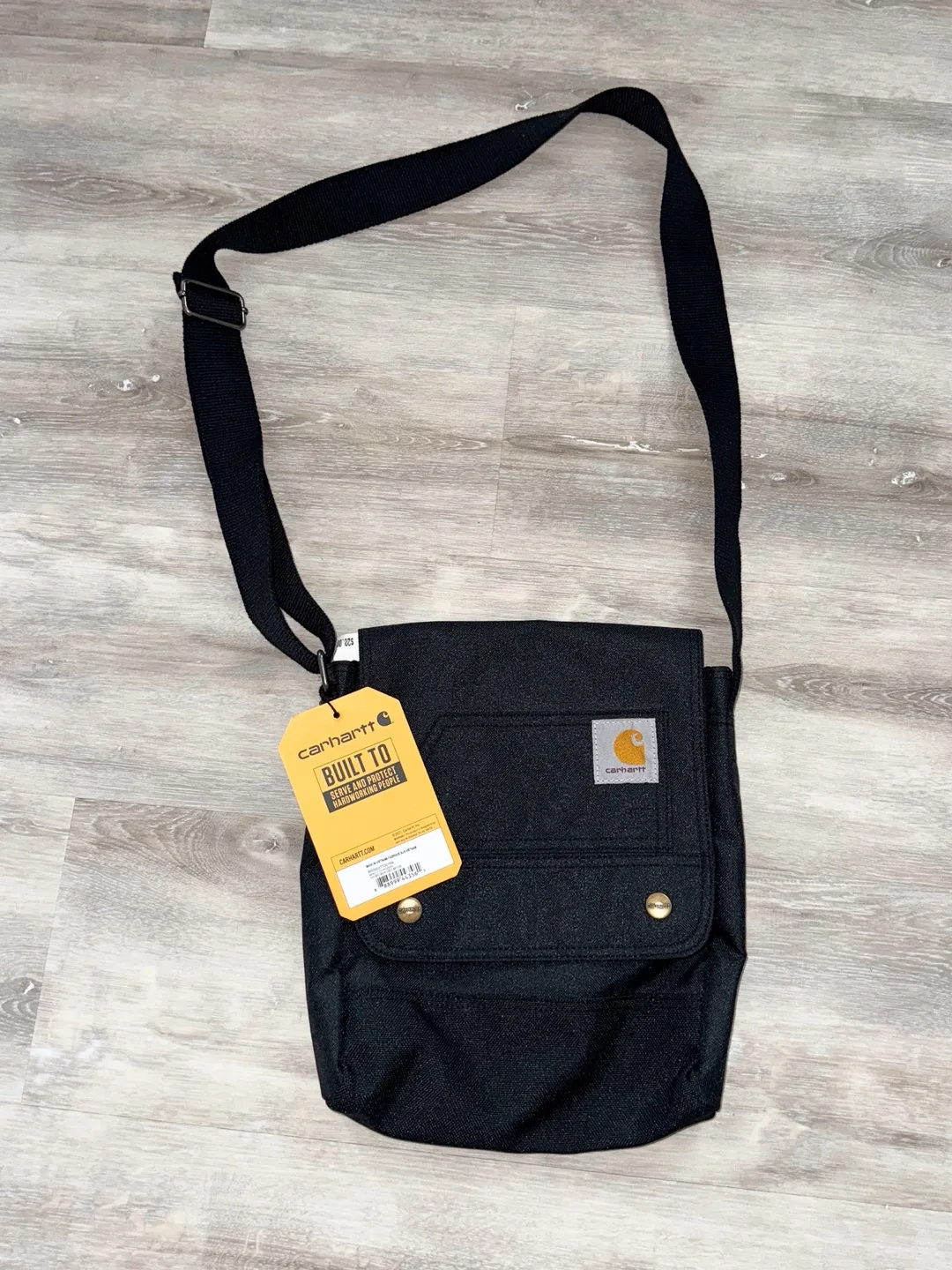 Carhartt black crossbody bag thumbnail