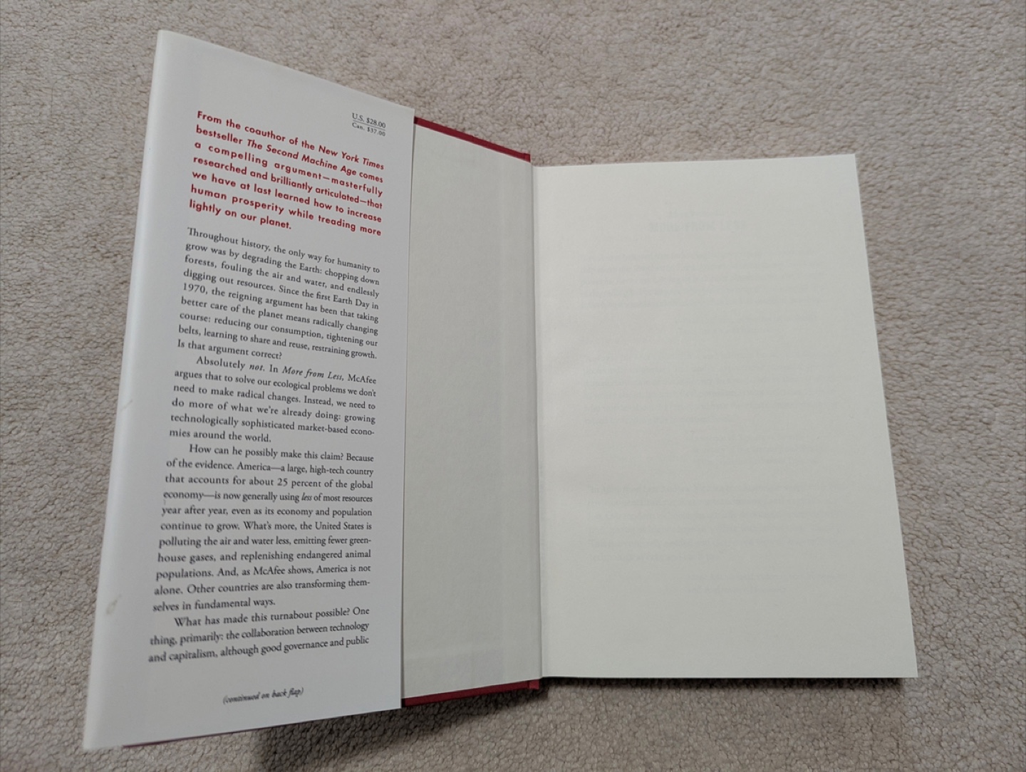 More From Less by Andrew McAfee - Hardcover - photo 3