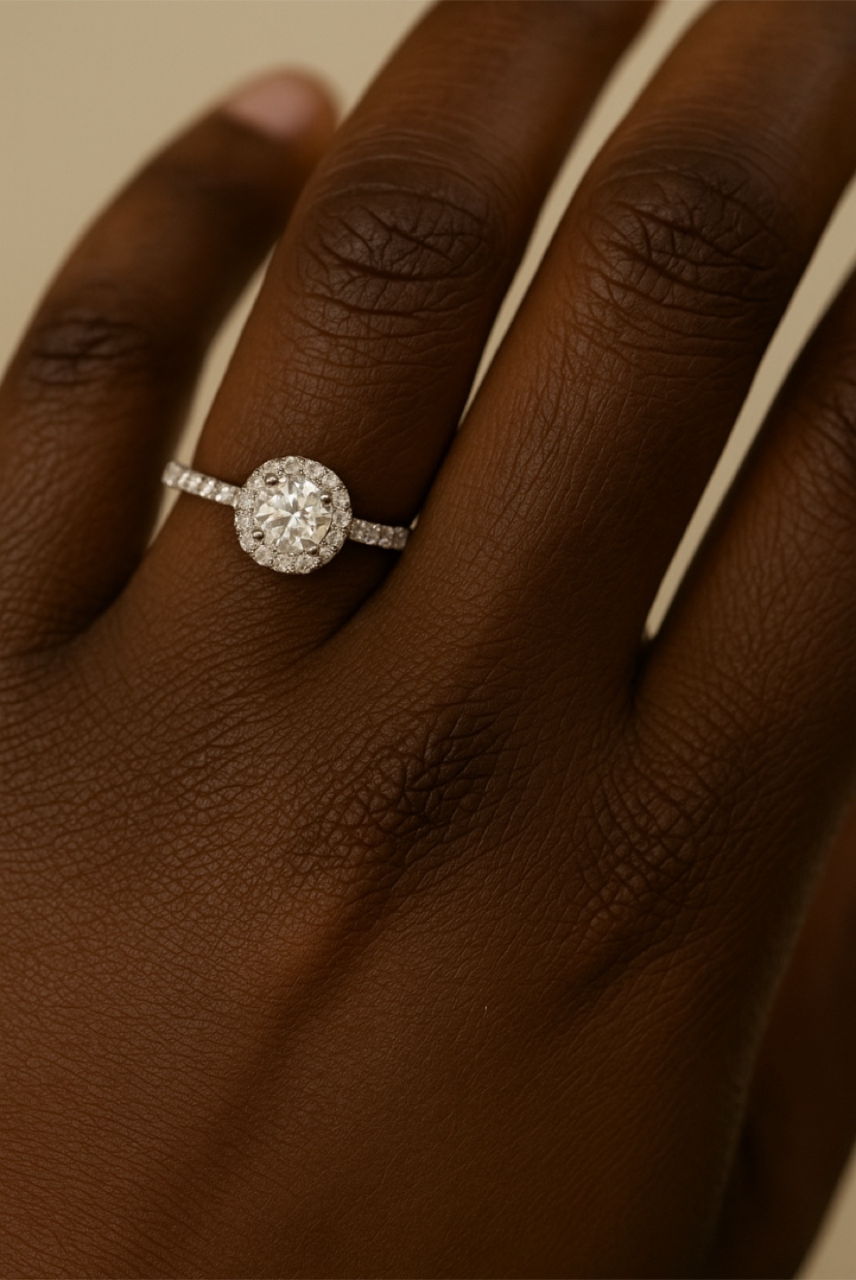 💍 0.5 Carat Moissanite Engagement Ring - photo 2