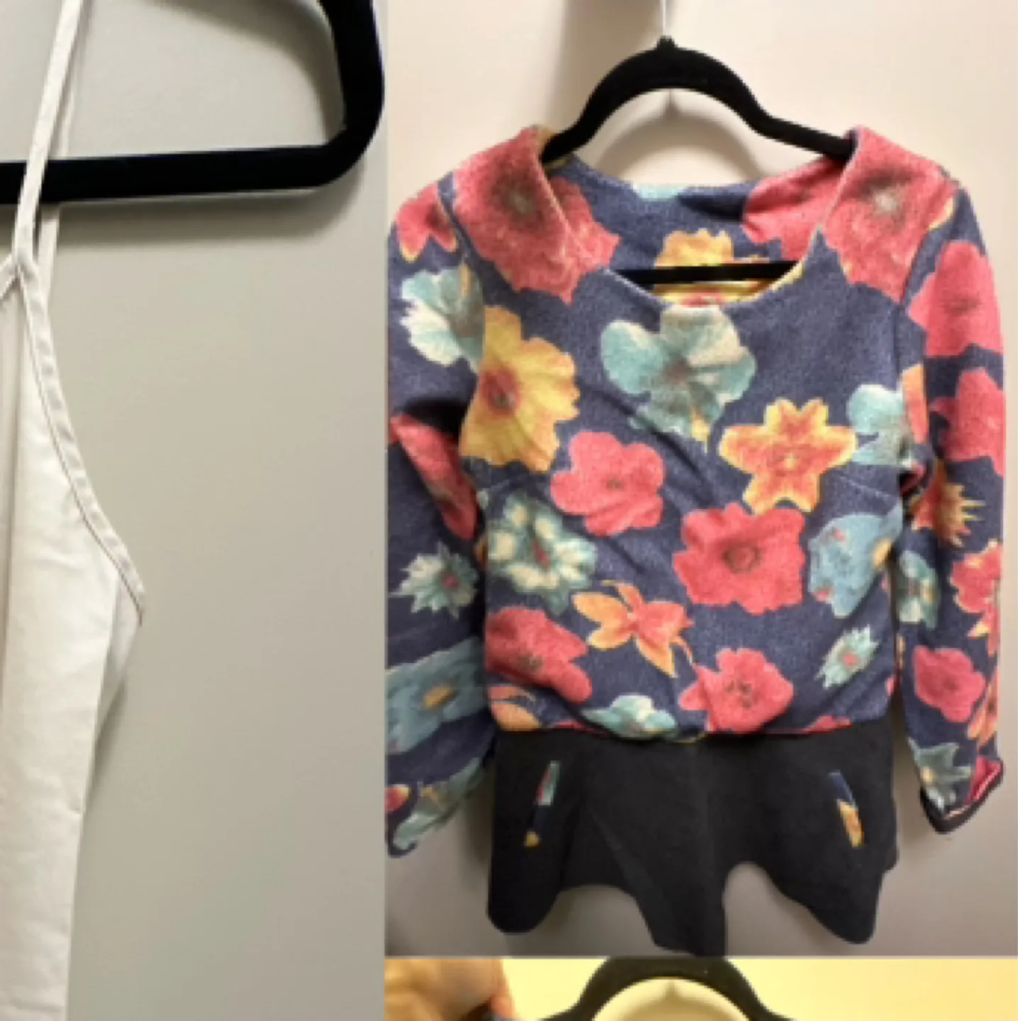 Floral Print Jumper dress M thumbnail