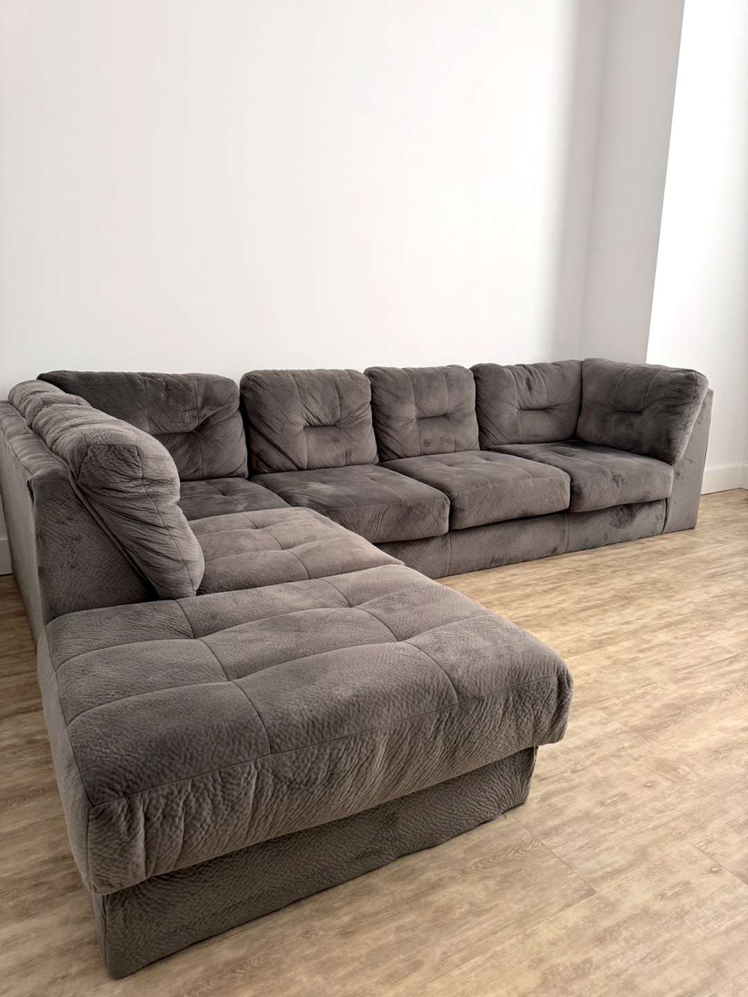 Gray Sectional Sofa