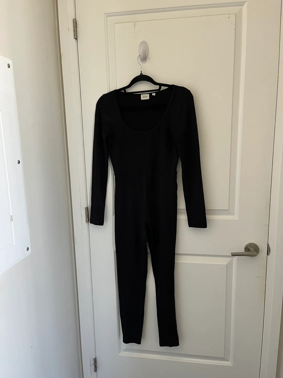 Aritzia: Black Long-Sleeve Jumpsuit thumbnail
