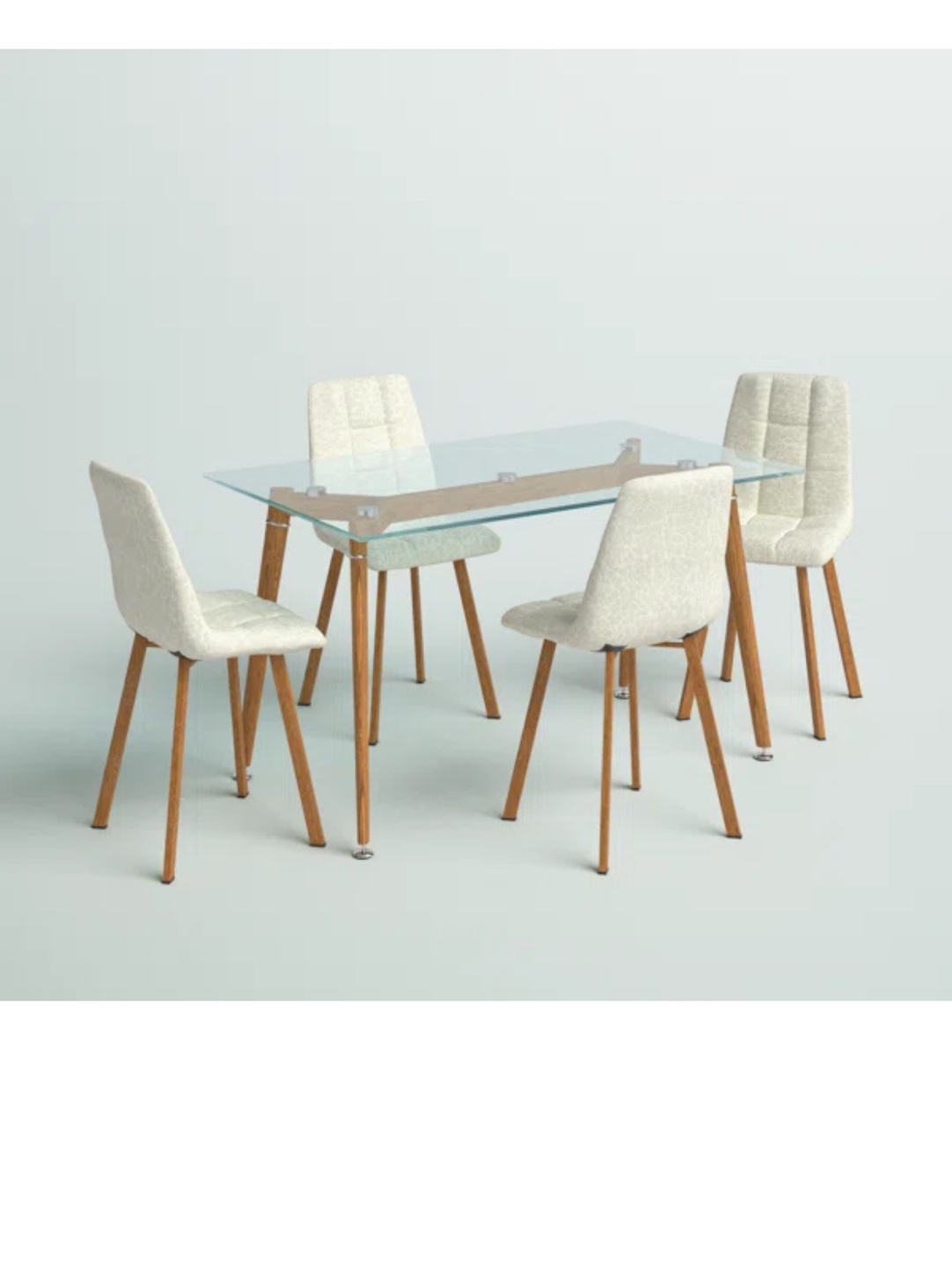 FOUR BEIGE CHAIRS - photo 2
