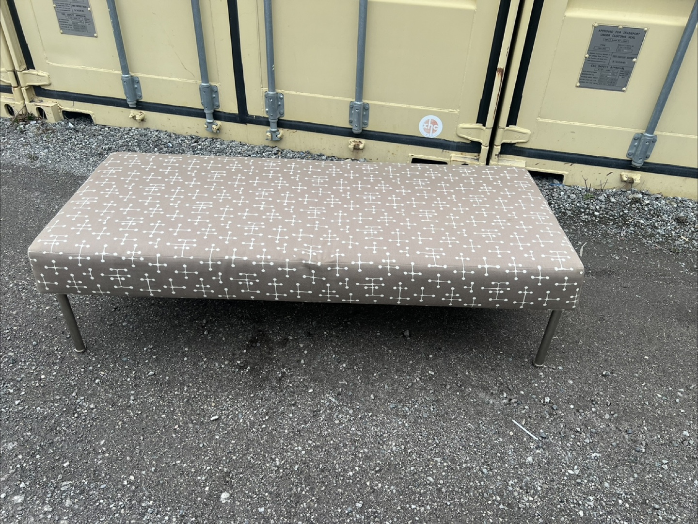 Mid-Century Modern Bench - photo 3
