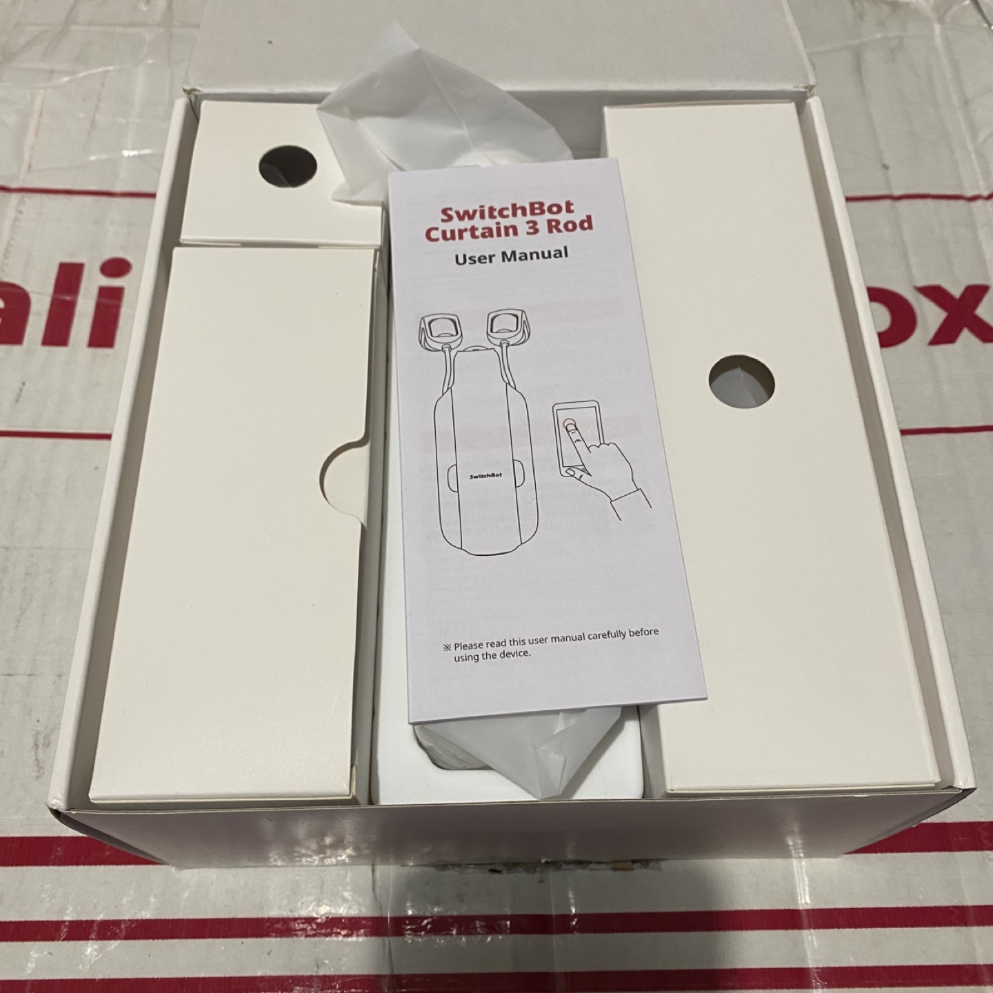 SwitchBot Curtain 3 Rod Smart Automatic Curtain Opener - photo 2