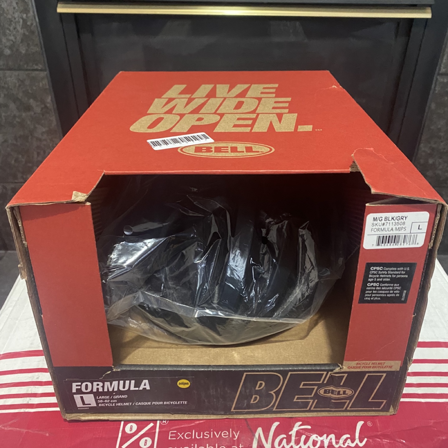 Bell Formula MIPS Bicycle Helmet - Large - Black