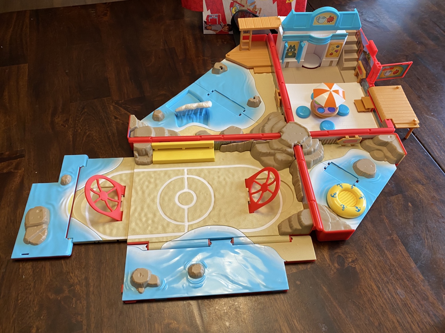 Pokémon Carry Case Beach Battle Playset - photo 2