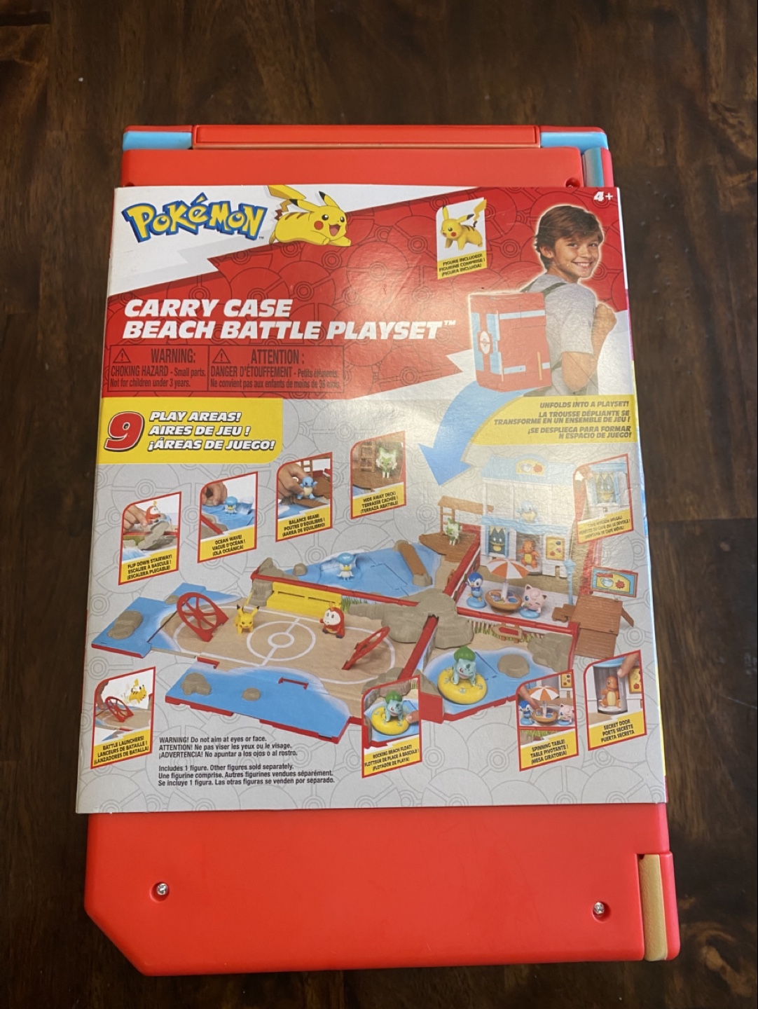 Pokémon Carry Case Beach Battle Playset - photo 4