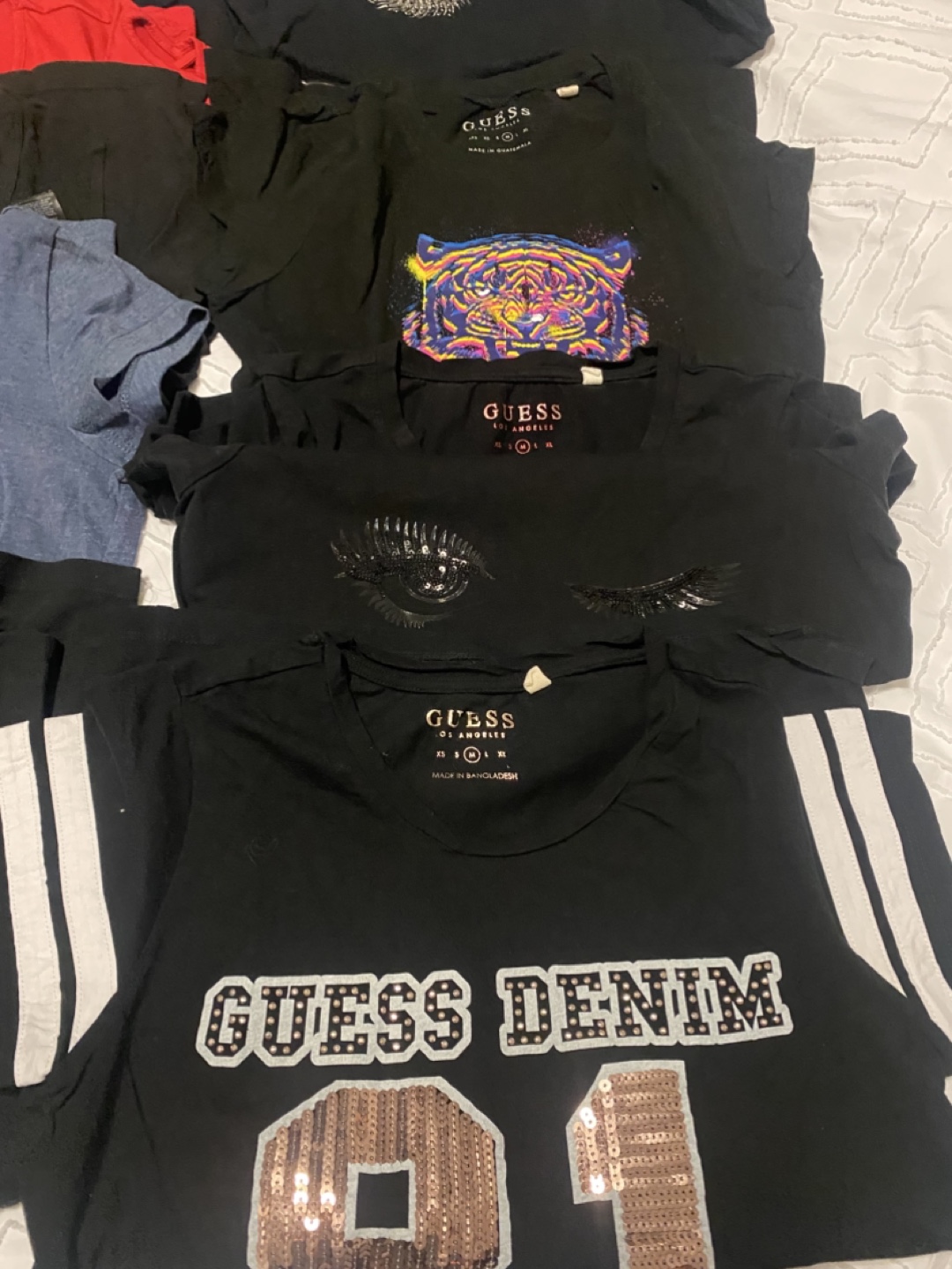 Bundle of Guess tops and tanks - photo 3