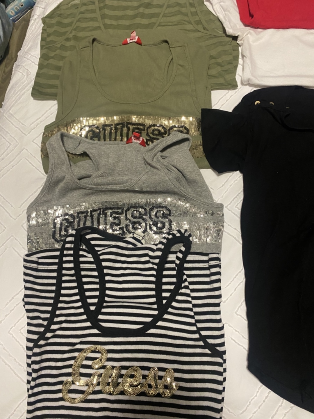 Bundle of Guess tops and tanks - photo 5