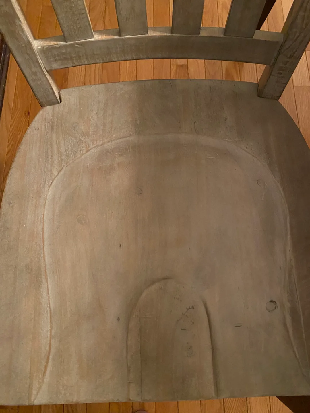 Wooden Dining Chair - Light Grey thumbnail