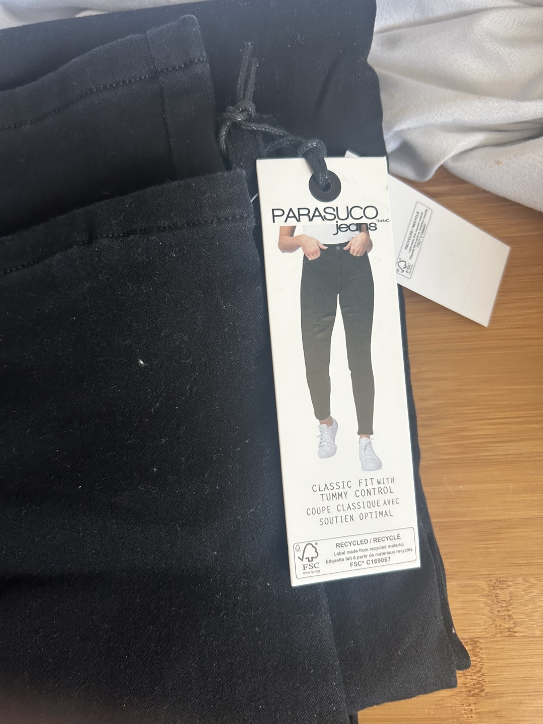Parasuco Jeans - Black - Classic Fit with Tummy Control