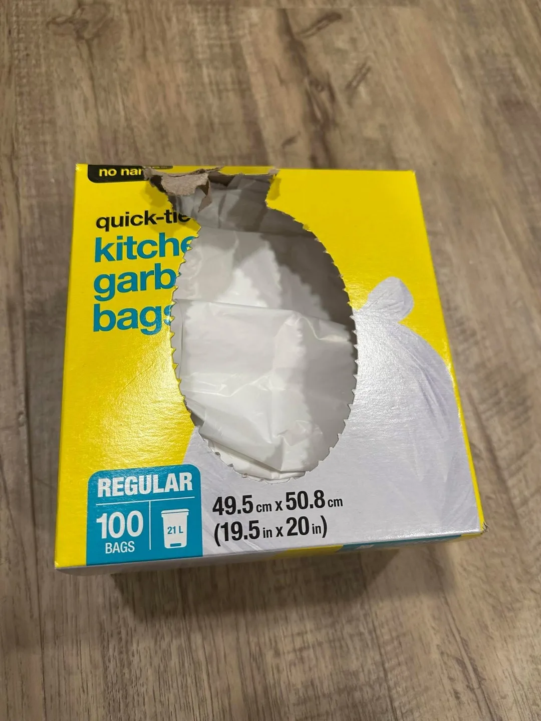 Quick-Tie Kitchen Garbage Bags - Regular Size thumbnail