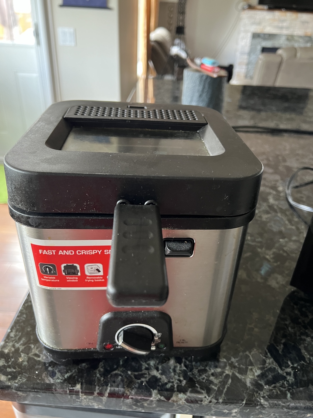 Small Stainless Steel Deep Fryer