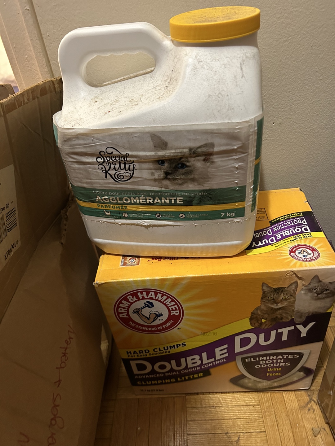 Special Kitty and Arm & Hammer Clumping Cat Litter