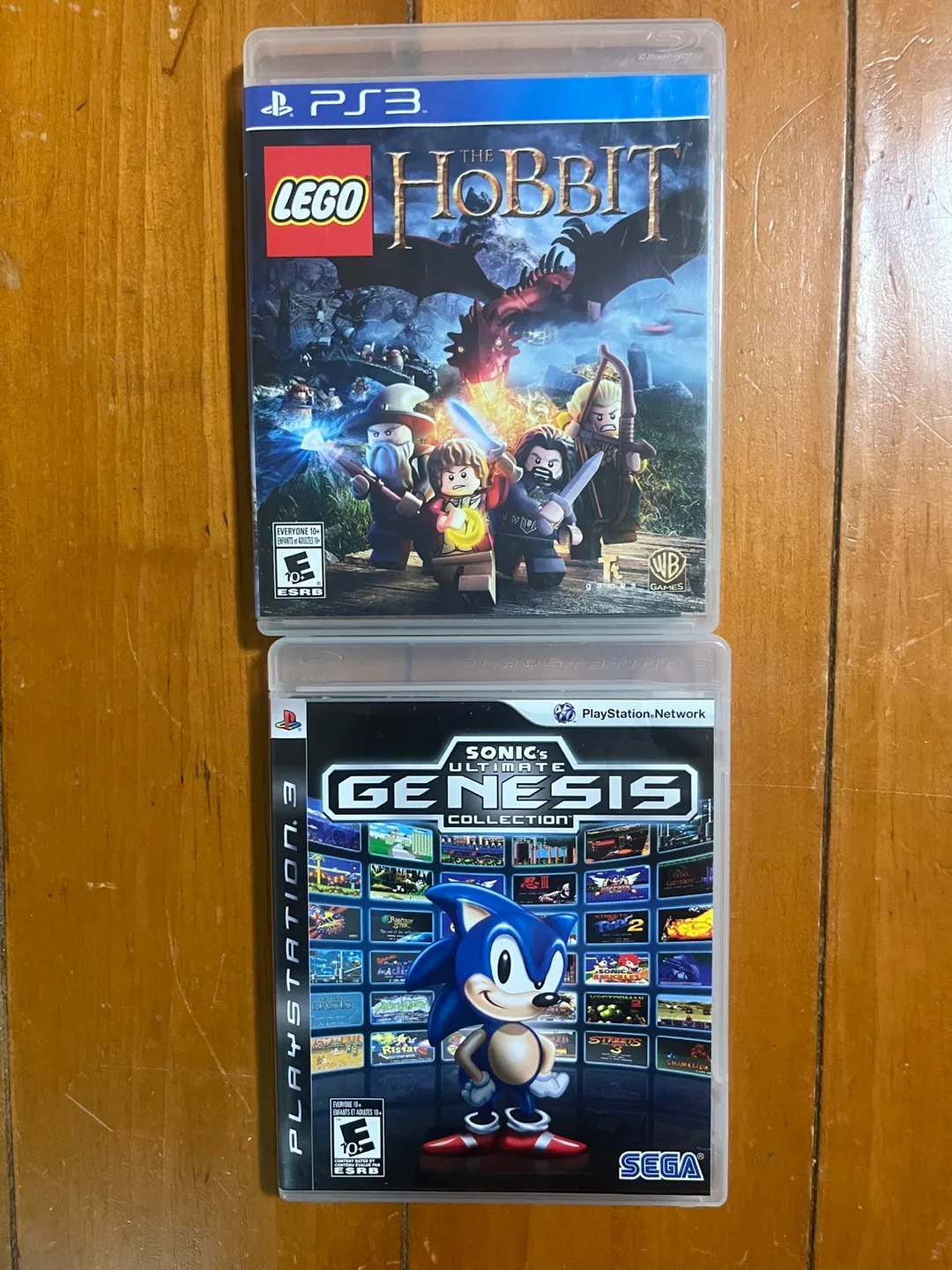 PS3 Games - LEGO The Hobbit, Sonic's Ultimate Genesis Collection thumbnail