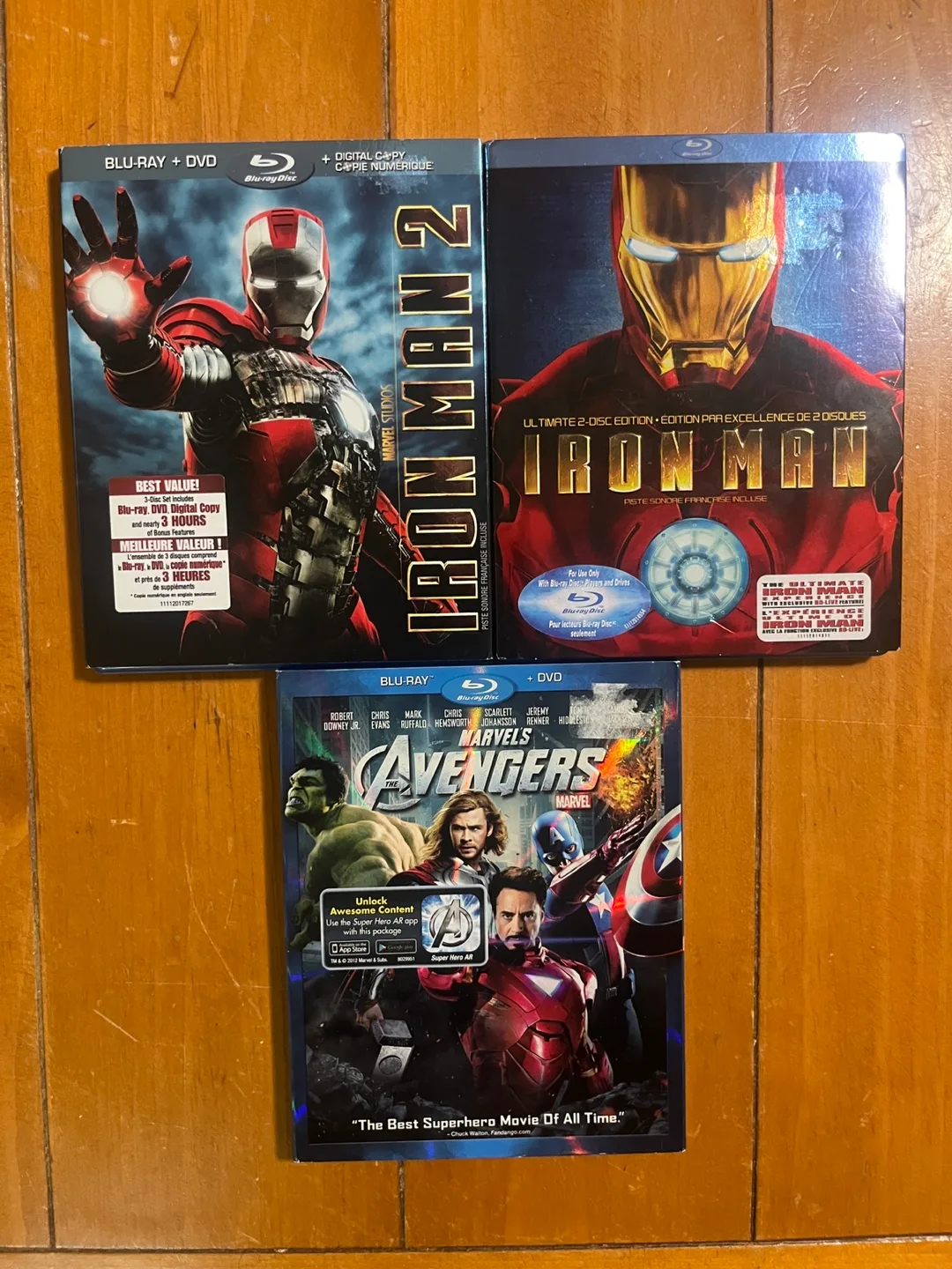 Marvel Studios Iron Man & Avengers Blu-ray Collection thumbnail