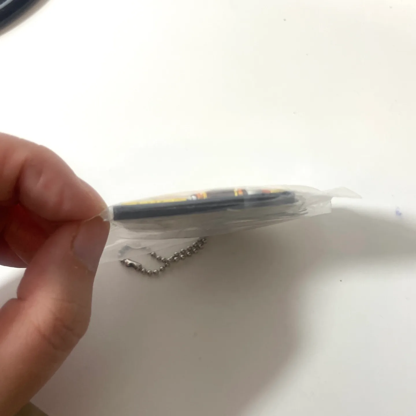 NEW Demon Slayer Zenitsu Rubber Keychain Charm image indicator(3)