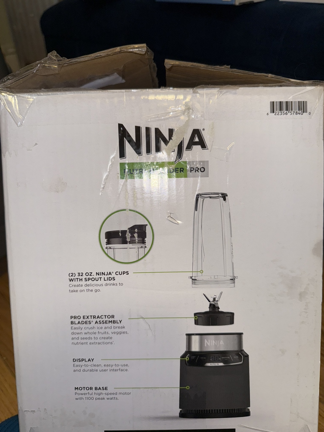 Ninja Nutri-Blender Pro with Auto-iQ - photo 2