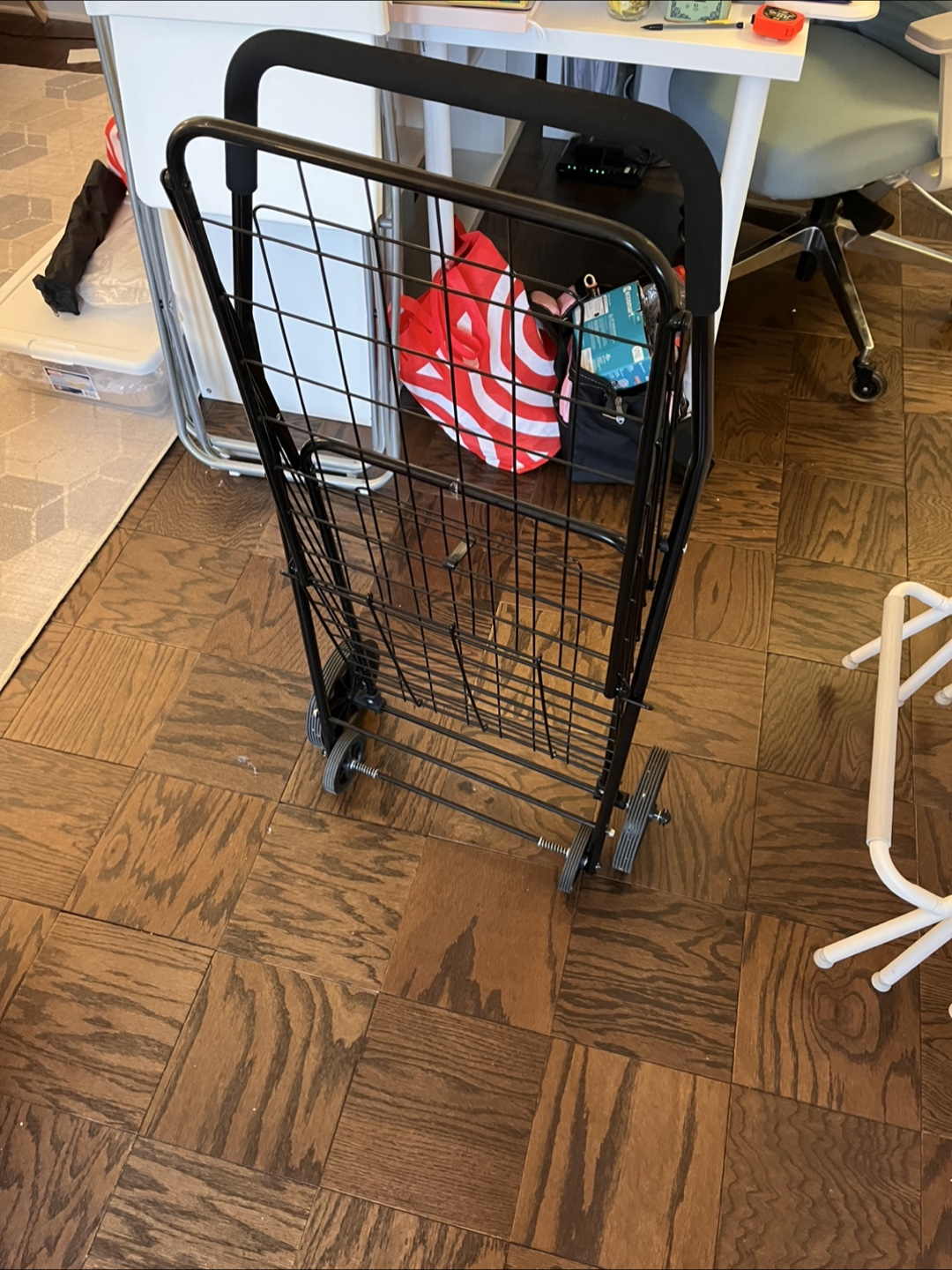 FREE Black Foldable Shopping Cart - photo 2