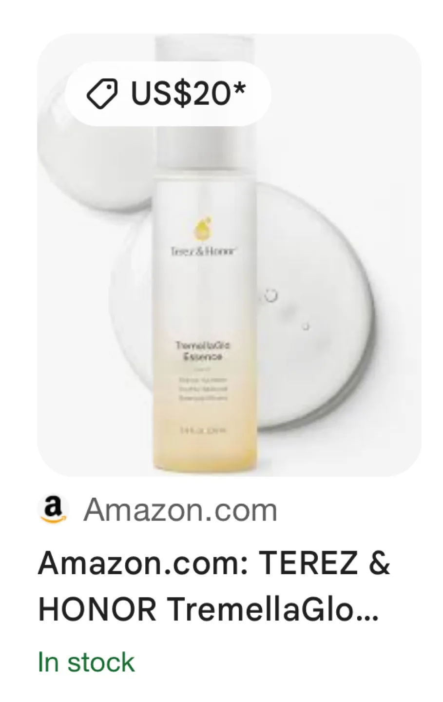 Terez & Honor TremellaGlo Essence - Vegan Face Essence image indicator(3)