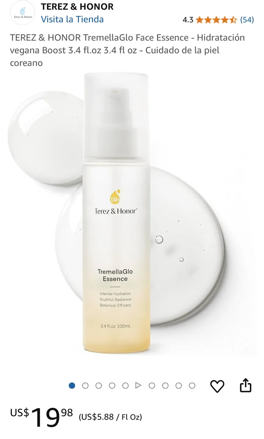 Terez & Honor TremellaGlo Essence - Vegan Face Essence image indicator(2)