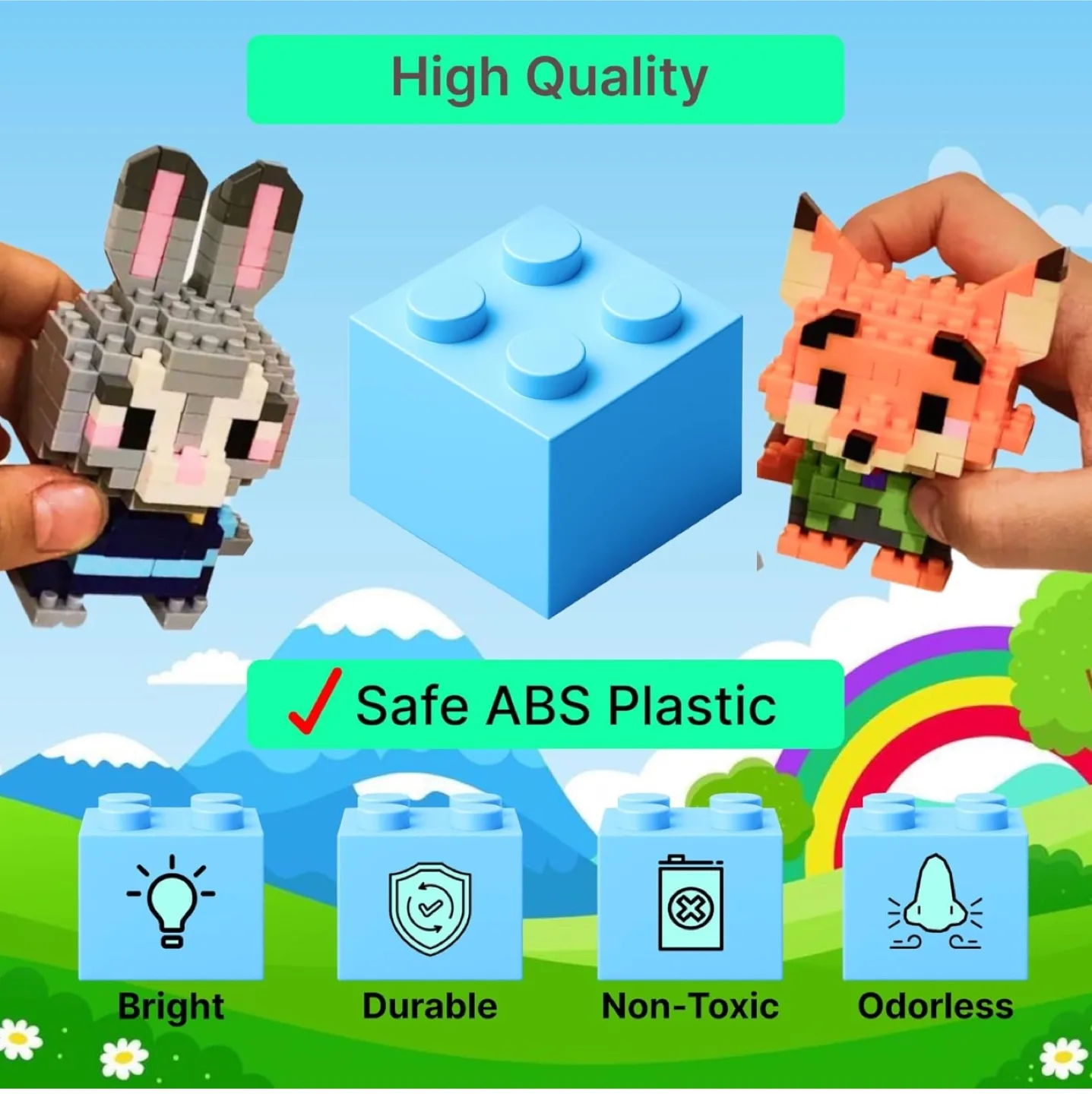 Bricks Make a Wise Life Mini Figure Building Blocks image indicator(8)