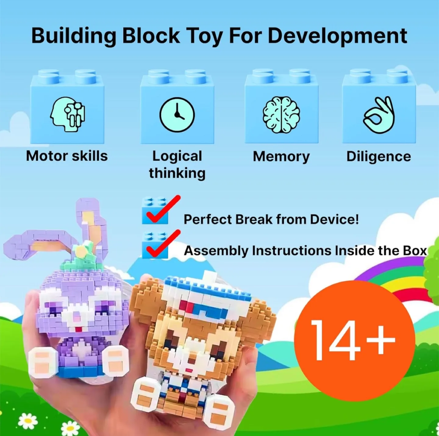 Bricks Make a Wise Life Mini Figure Building Blocks image indicator(9)