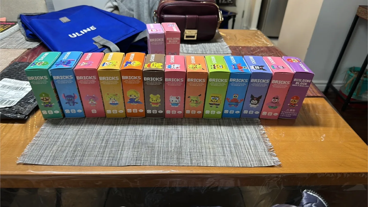 Bricks Make a Wise Life Mini Figure Building Blocks image indicator(10)