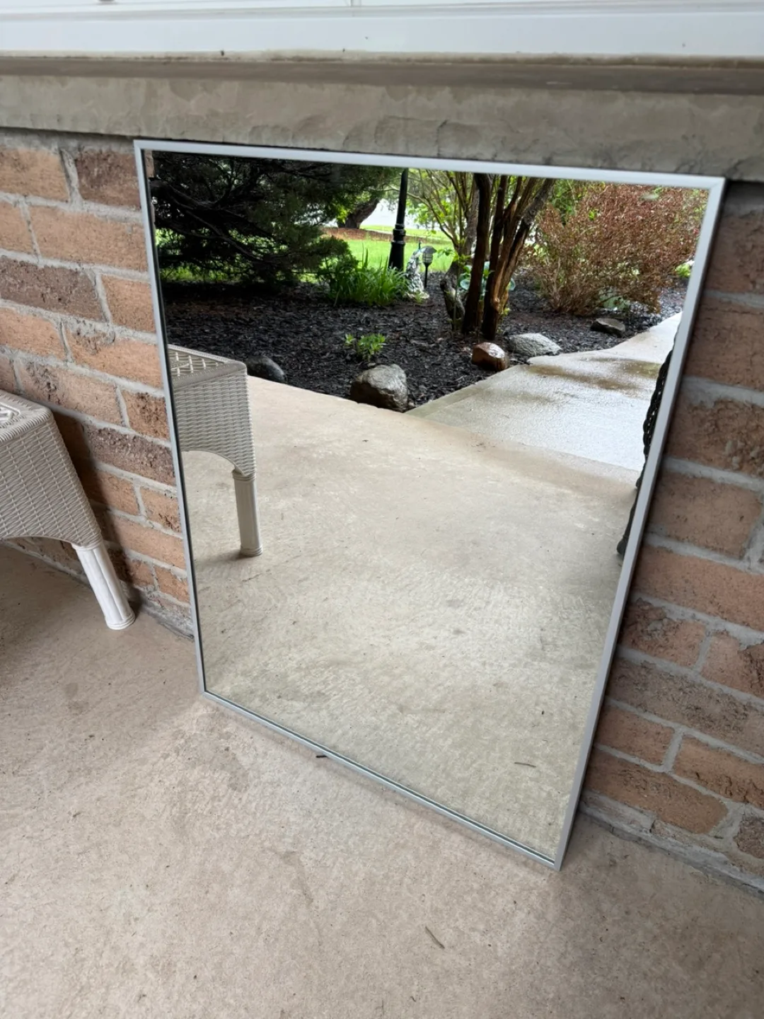 Gorgeous design VIVA M6080AL Bathroom Mirror - Aluminum Frame image indicator(2)