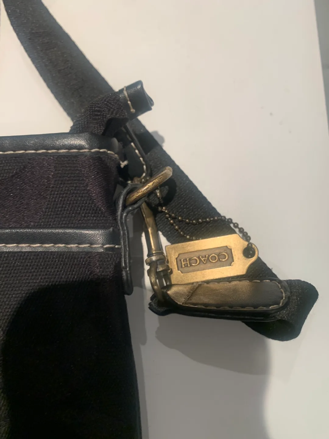 Coach Black Signature C Crossbody Bag image indicator(2)