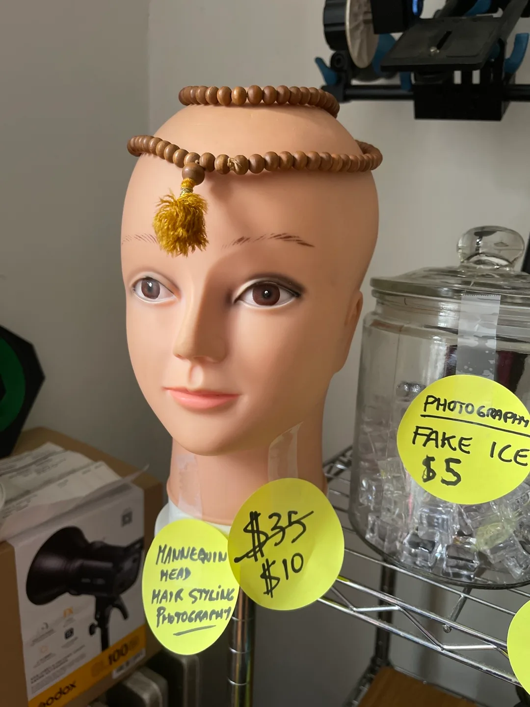 Mannequin Head for Hair Styling/photography  Practice thumbnail