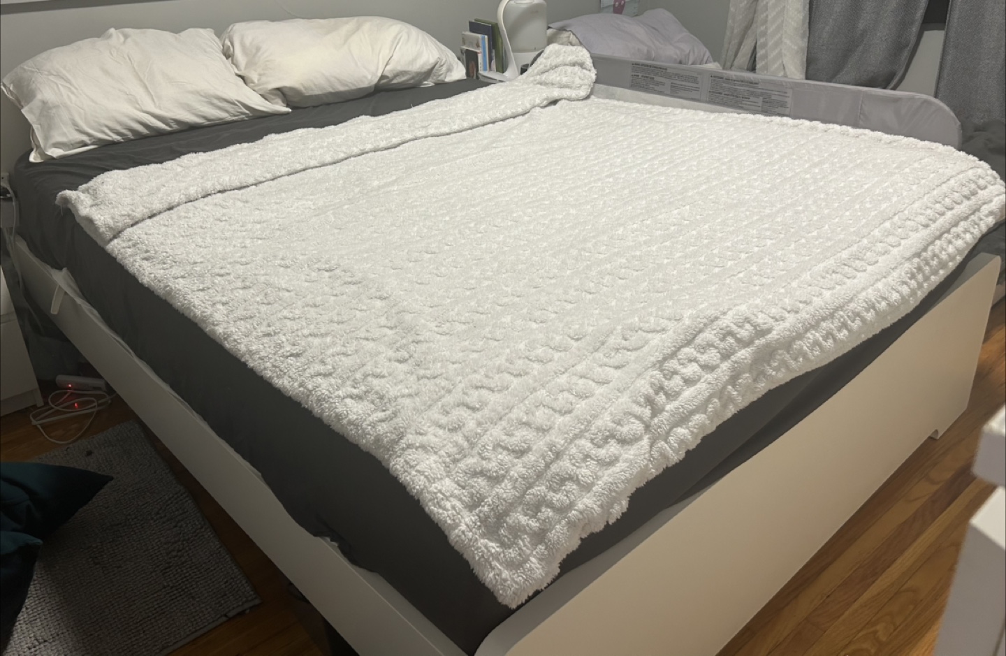 IKEA MALM Bed Frame & mattress. 2 IKEA MALM Night Side - photo 2