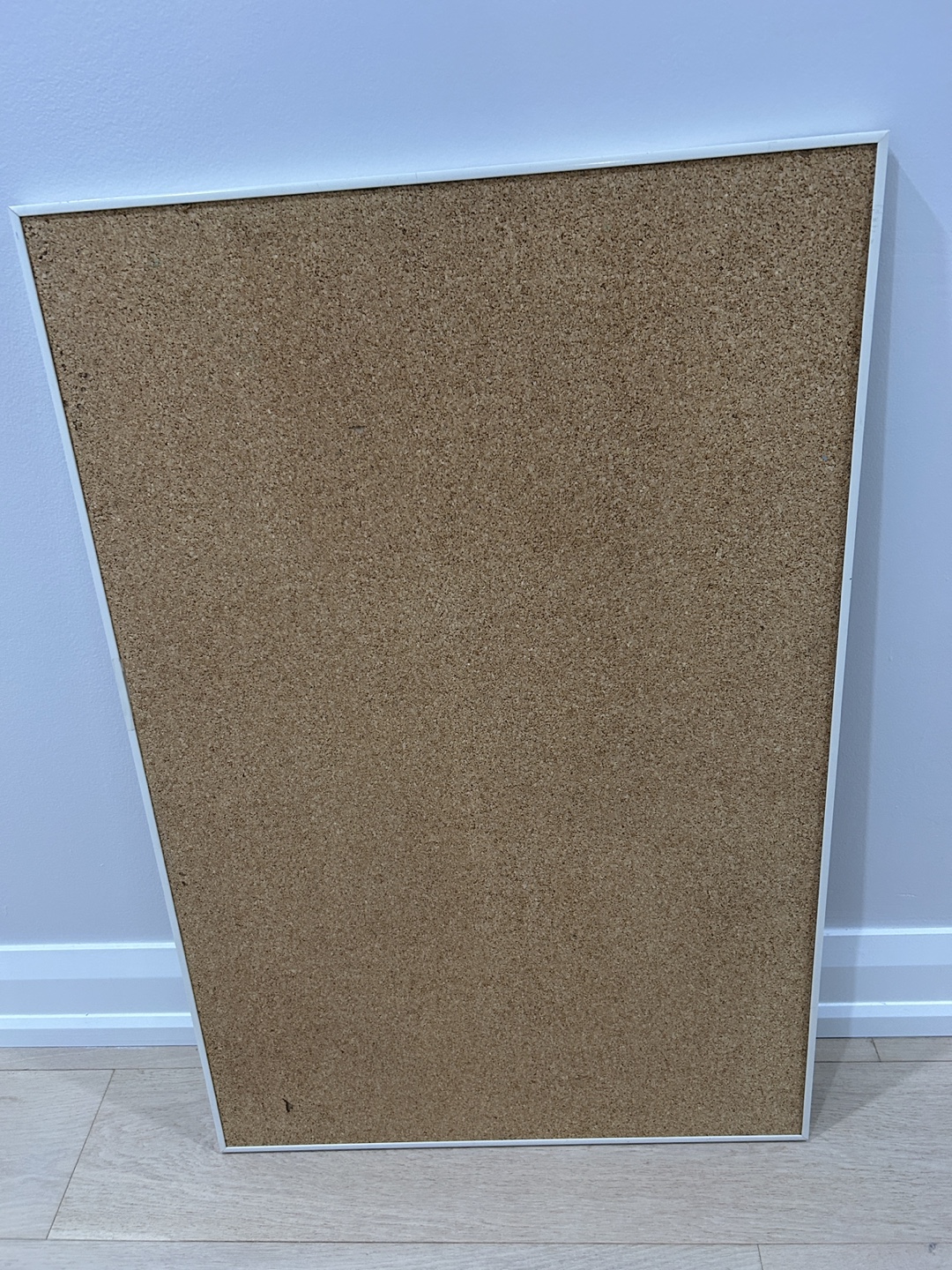 Corkboard with White Frame #freecycle