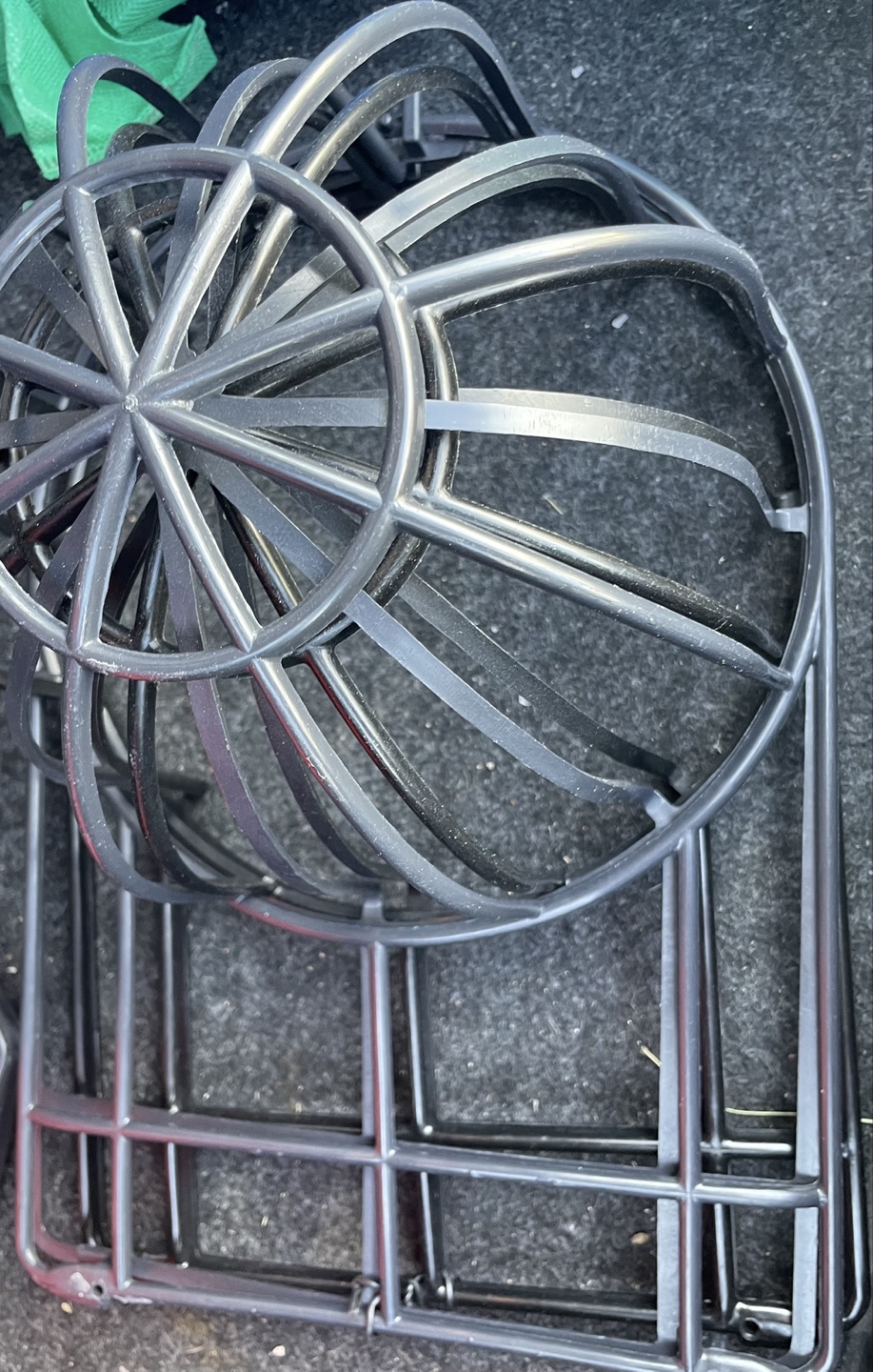 2 piece of Plastic Hat washer cage for washing machine