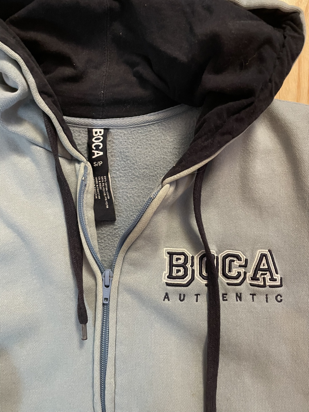 Boca Authentic Zip-Up Hoodie, S - photo 2