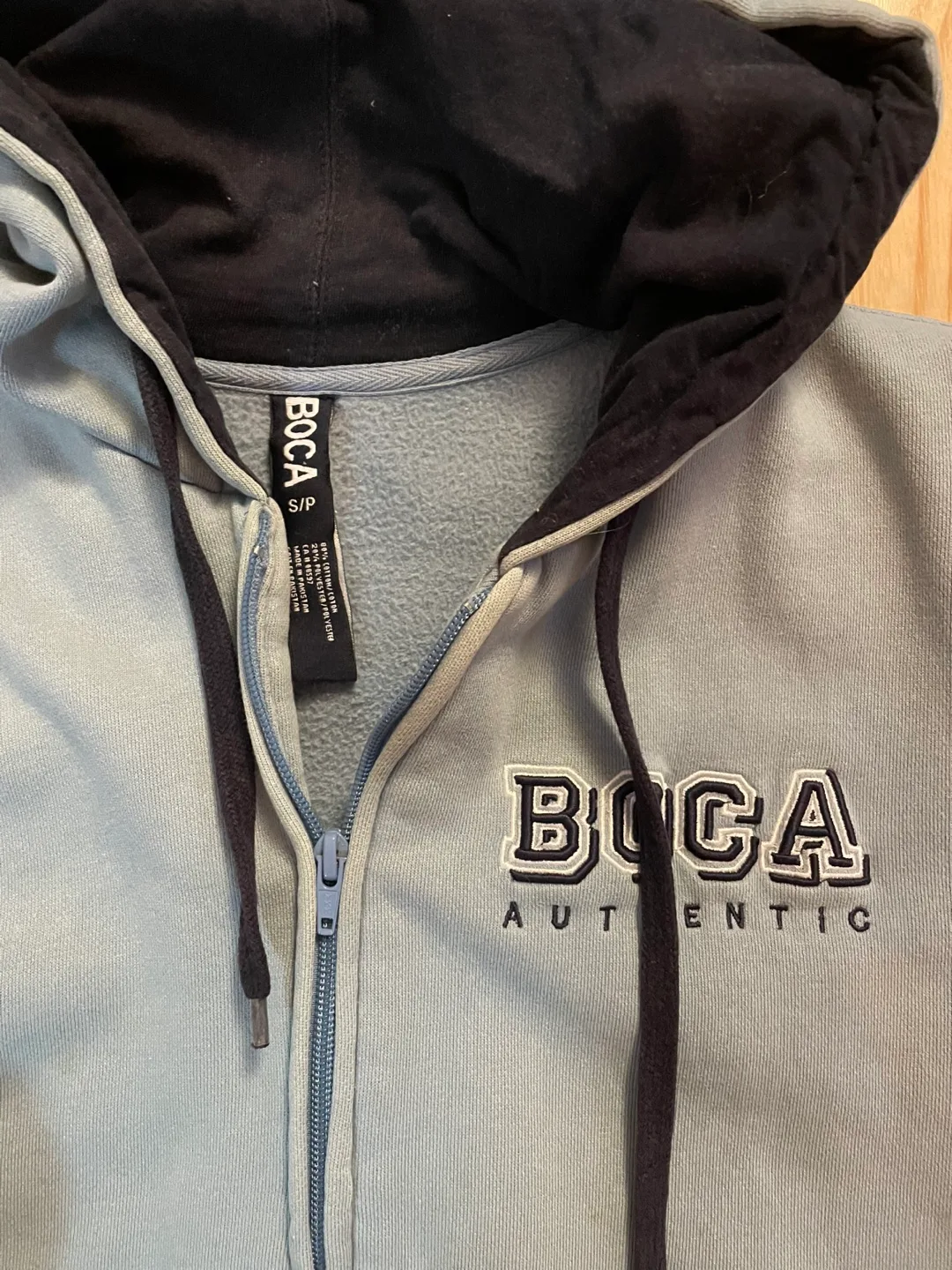 Boca Authentic Zip-Up Hoodie, S image indicator(2)