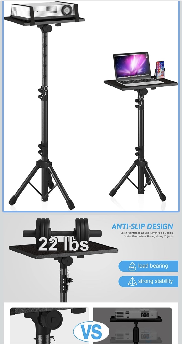 New Decoss Projector Stand/Laptop Table