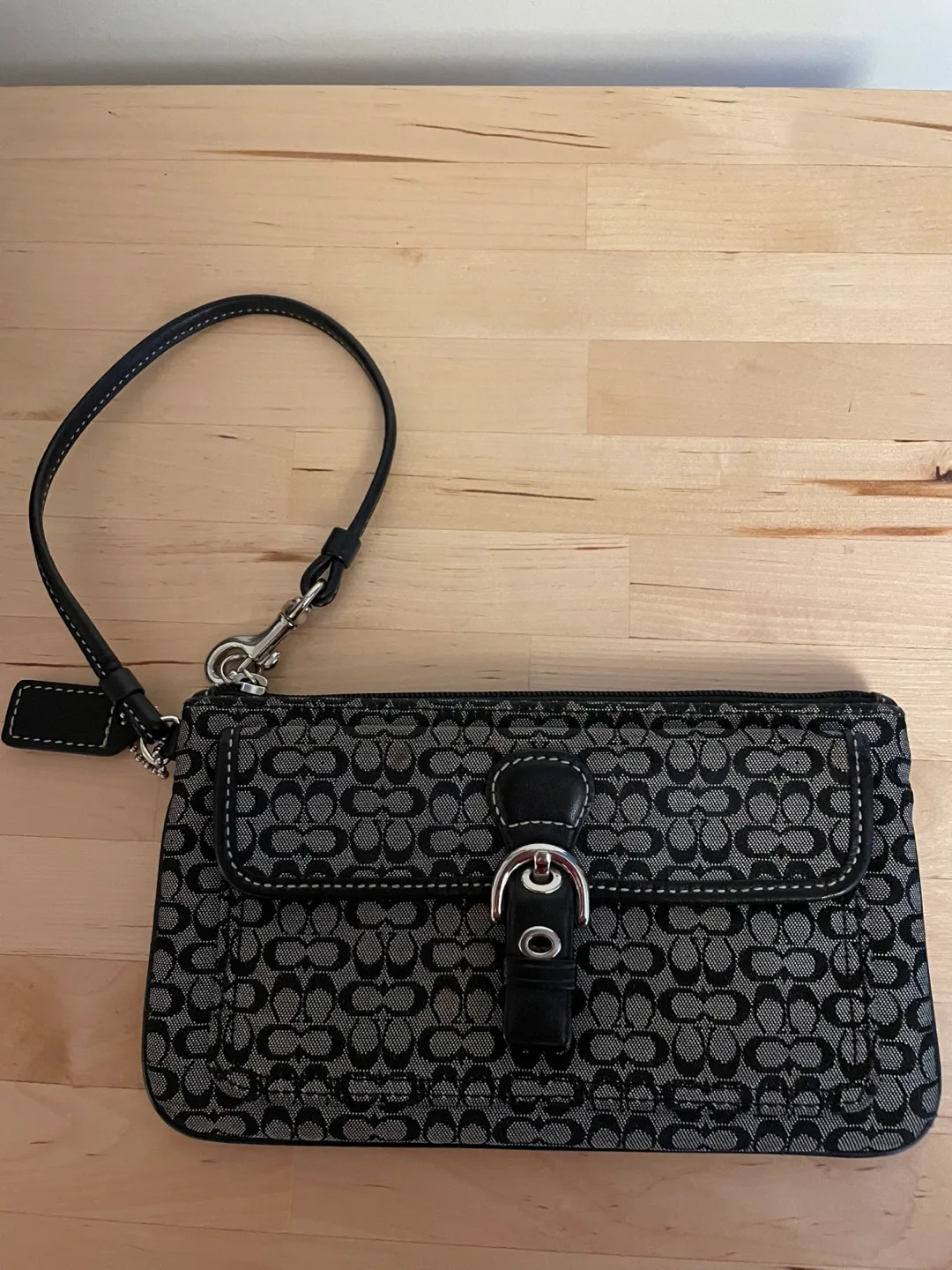 Coach wristlet wallet thumbnail