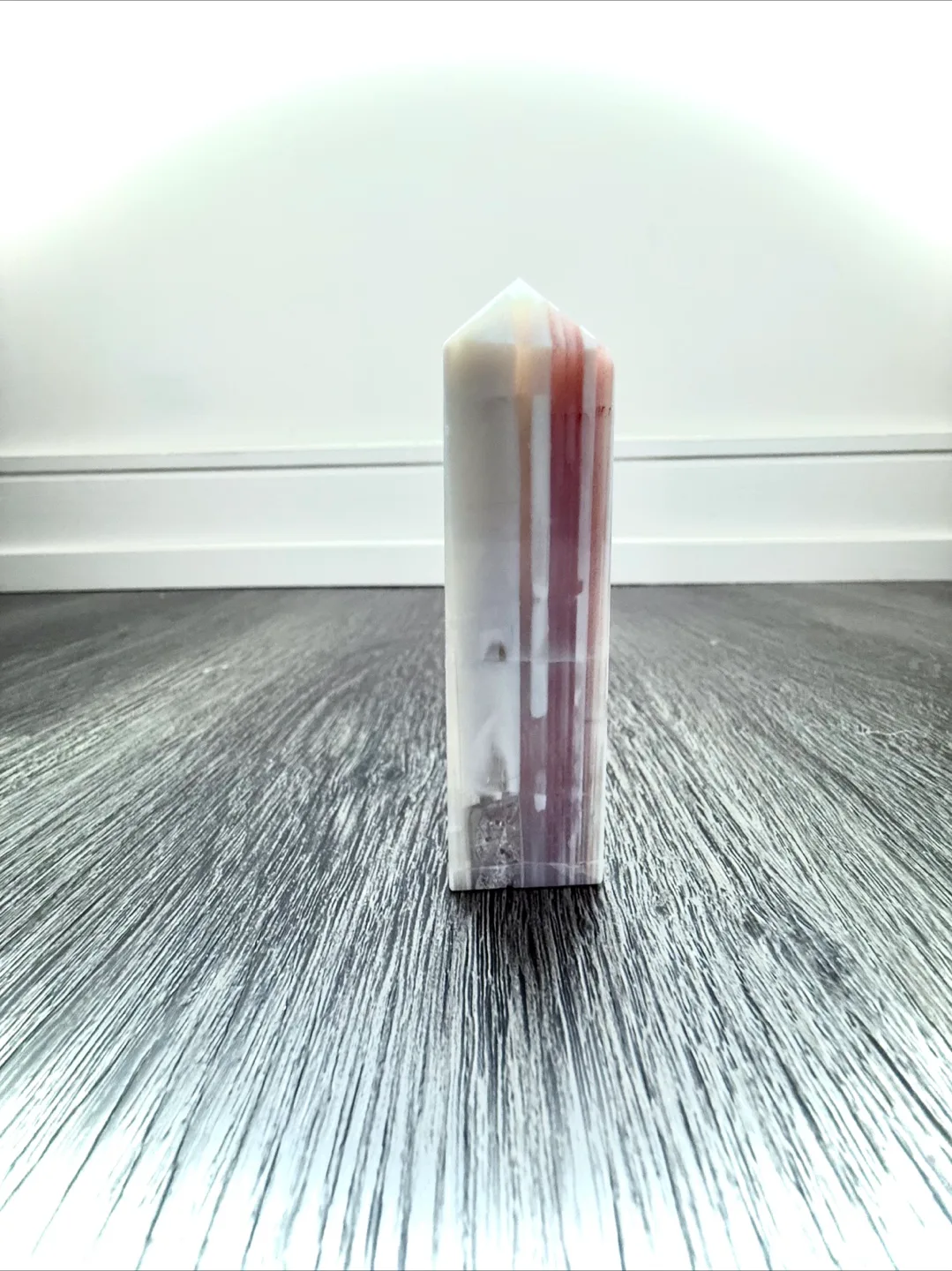 Set of Four Polished Banded Agate Towers image indicator(7)