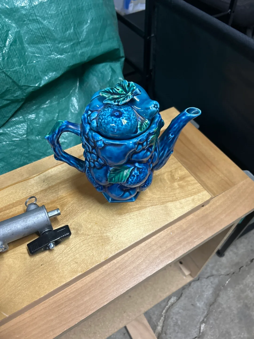 Vintage Blue Grape Tea Set image indicator(2)