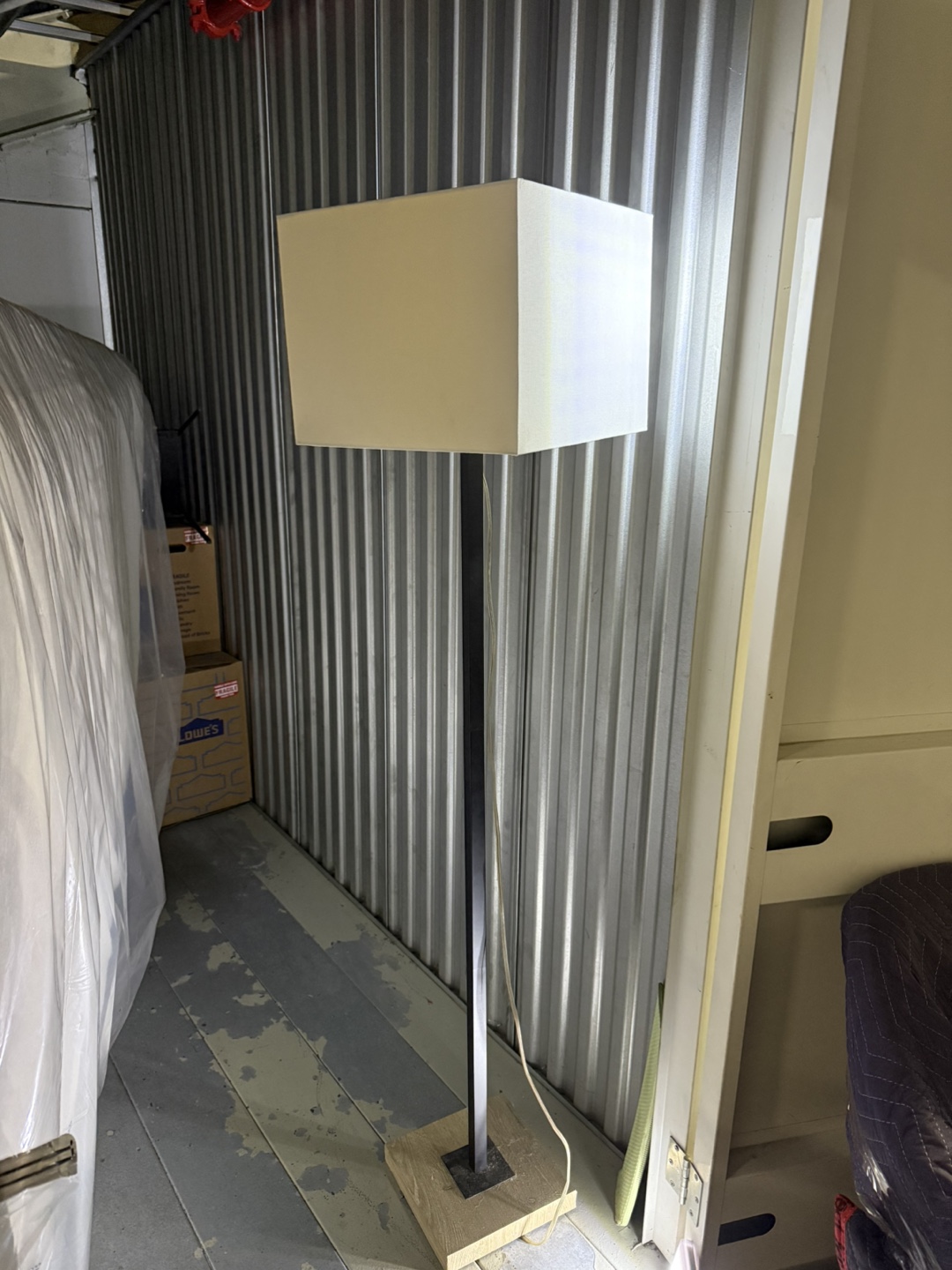 Target Modern Floor Lamp with Beige Shade