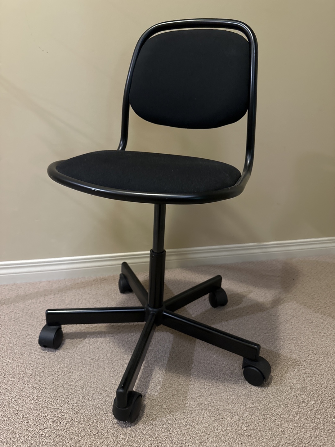 Ikea child desk chair swivel black ORFJALL - photo 2