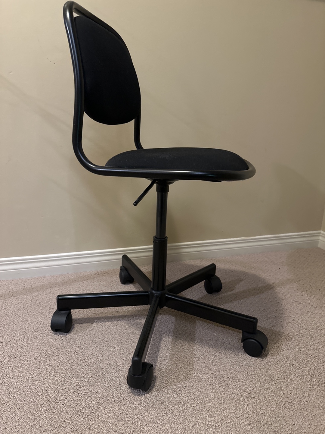 Ikea child desk chair swivel black ORFJALL - photo 3