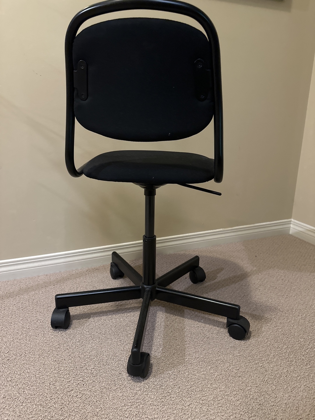 Ikea child desk chair swivel black ORFJALL - photo 4