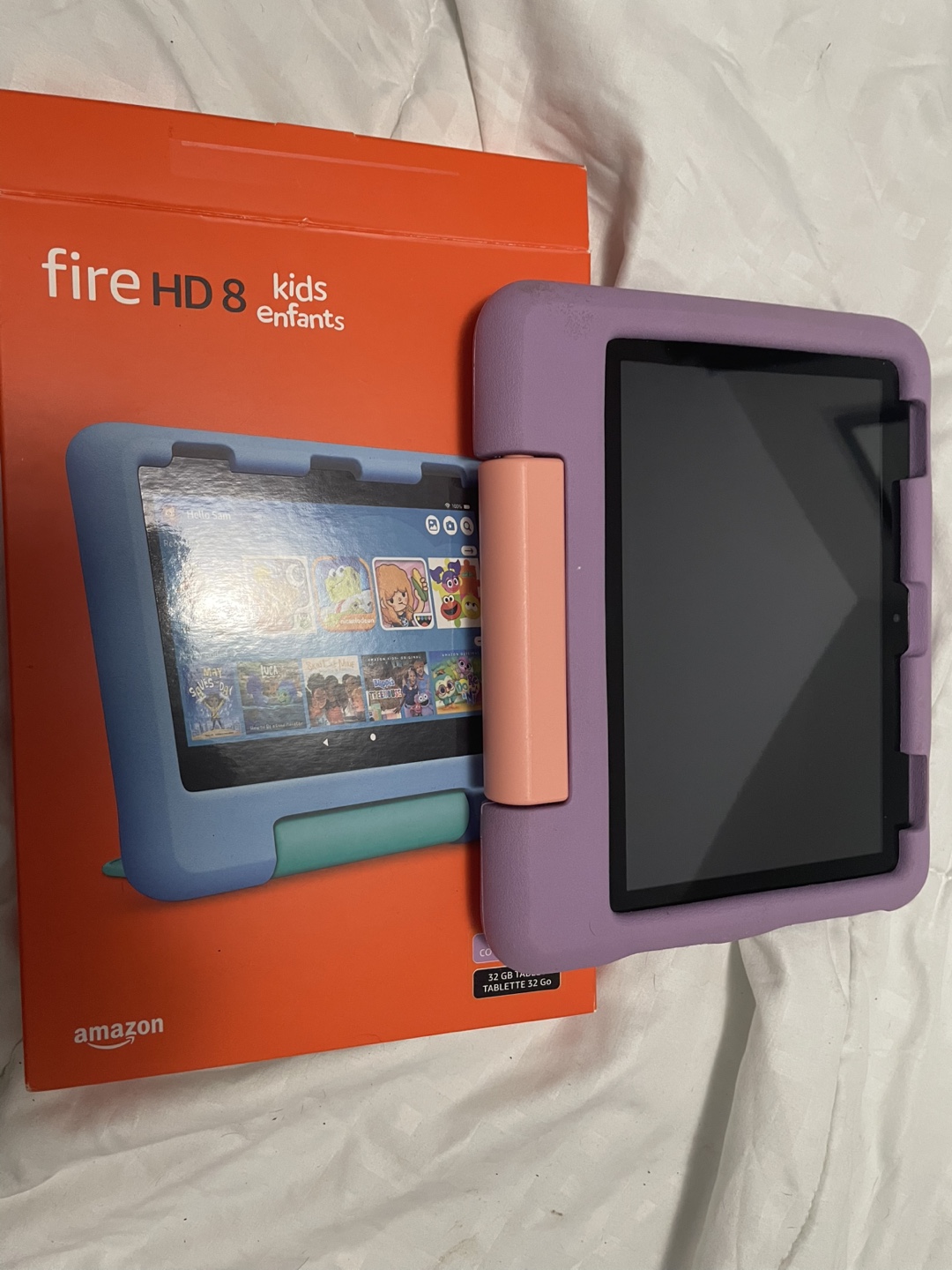 Amazon Fire HD 8 Kids Tablet - 32 GB - Purple